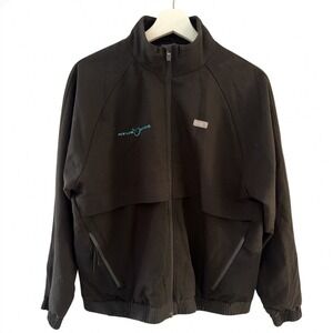 FIGS Technical Collection Black Scrub Jacket Neuroptics Women Medium W20SW1024